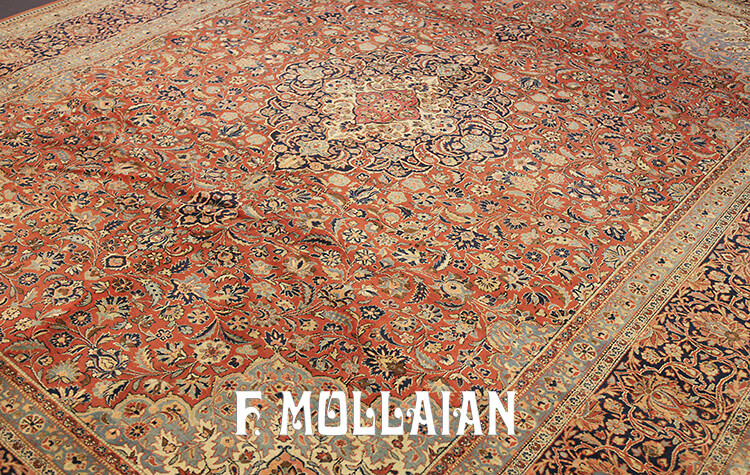 Teppich Persischer Antiker Kashan Dabir n°:27430856